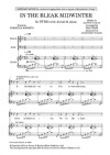In the bleak midwinter (Lower Voices)